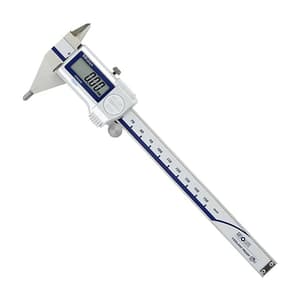 Mitutoyo 0 - 150 mm Digital ABS Point Caliper with Thumb Roller, 573-625-20