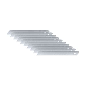 Bosch 9 mm Snap-Off Blades (Pack of 10 Pcs), 1 600 A03 9L5