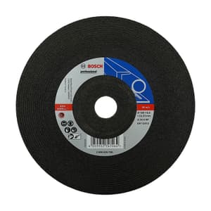 Bosch 180 x 6.6 mm Metal Grinding Discs (Pack of 25 Pcs), 2 608 626 786