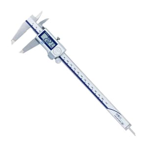Mitutoyo 0 - 200 mm Absolute Digital Caliper with Thumb Roller without SPC Data Output (IP67 Coolant-Proof), 500-703-20