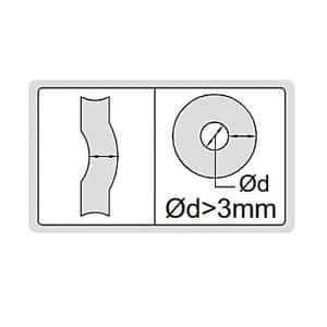 Insize 150 mm / 6 inch Digital Tube Thickness Calipers, 1161-150 A