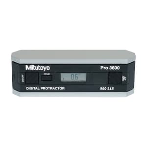Mitutoyo 0 - 360° Digital Protractor with Data Output, 950-318