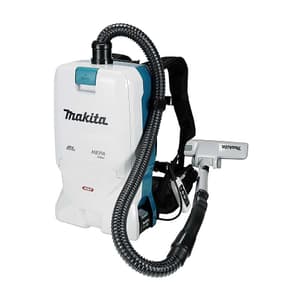 Makita 40Vmax XGT BL 6.0 Ltr Cordless HEPA Backpack Vacuum Cleaner (Bare Tool), VC011GZ