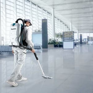 Makita 40Vmax XGT BL 6.0 Ltr Cordless HEPA Backpack Vacuum Cleaner (Bare Tool), VC011GZ