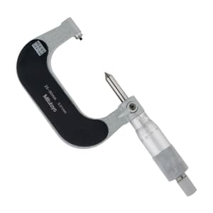 Mitutoyo 25 - 50 mm Screw Thread Micrometer (64 - 48 TPI), 125-106