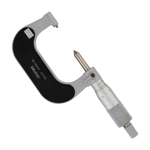 Mitutoyo 25 - 50 mm Screw Thread Micrometer (44 - 28 TPI), 125-107