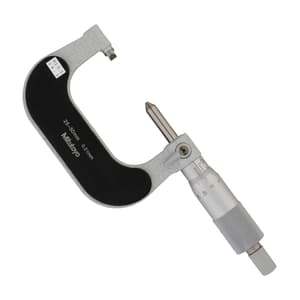 Mitutoyo 25 - 50 mm Screw Thread Micrometer (8 - 5 TPI), 125-110
