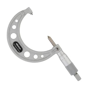 Mitutoyo 50 - 75 mm Screw Thread Micrometer (24 - 14 TPI), 125-112