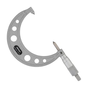 Mitutoyo 75 - 100 mm Screw Thread Micrometer (24 - 14 TPI), 125-117