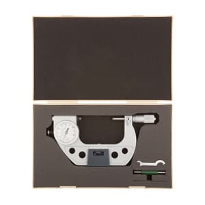 Mitutoyo 3 - 4 inch Dial Indicating Micrometer with Left Side Operating Button, 510-134