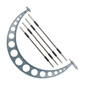 Mitutoyo 28 - 32 inch Interchangeable Anvil Outside Micrometer, 104-156