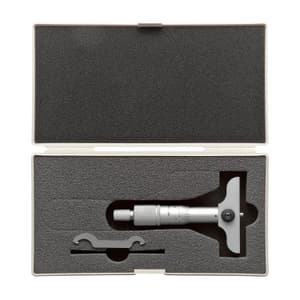 Mitutoyo 0 - 1 inch Depth Micrometer (2.5 inch Base Width), 128-105