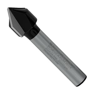 Bosch 1/2 inch Pro Router Bit (V-Groove Bit), 2 608 628 415