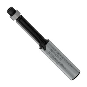 Bosch 6.4 mm Pro Router Bit (Bottom Bearing Flush Trim Bit 2 Flute), 2 608 629 673