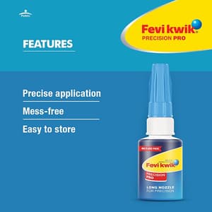 Fevikwik Precision 8 gms Instant Adhesives with Long Nozzle