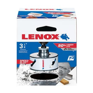 Lenox 83 mm / 3-1/4 inch Bi-Metal Speed Slot Hole Saw With T3 Technology, 3005252L