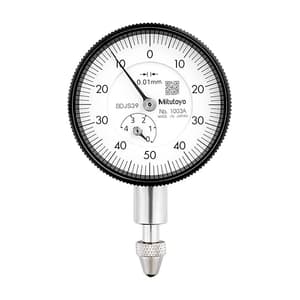 Mitutoyo 0 - 4 mm Dial Indicator with Lug Back, 1003A