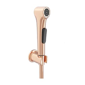 Kohler Elate Health faucet with hose and bracket in brushed bronze, K-97258IN-ZZ-RGD