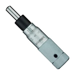 Mitutoyo 0 - 13 mm Standard-type Zero Adjustable Small Micrometer Head without Clamp Nut, 148-853