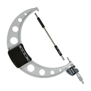 Mitutoyo 11 - 12 inch / 279.4 - 304.8 mm Digital Micrometer With Ratchet Stop & SPC Data Output (IP65 Coolant-Proof), 293-357-30