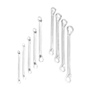 Taparia 9 Pcs Shallow Offset Ring Spanners Set, RW 09