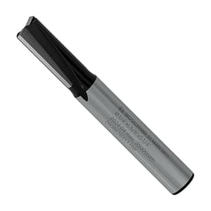 Bosch 1/4 inch Pro Router Straight Bit (2 Flute), 2 608 628 411