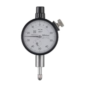 Mitutoyo 0 - 0.25 inch Dial Indicator with Lug Back, 1411A