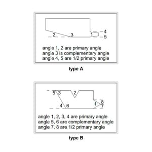 Insize 5° - 90° mm / 18 Pcs Angle Gauge Set, 4807