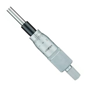 Mitutoyo 0 - 25 mm Medium-sized Micrometer Head without Clamp Nut (Reverse Reading), 150-821