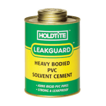 Holdtite Leakguard 20 ml - 500 ml Heavy Body PVC Solvent Cement