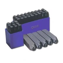 Ozar 1.5 mm - 13 mm Letter Punch Set (Pack Of 27 Pcs)