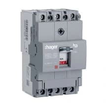 Hager Novello+ 32 Amp - 160 Amp MCCBs Thermal Magnetic Release - X160 (3 Pole & 18 kA)