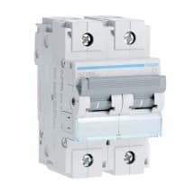 Hager Novello+ 80 Amp - 125 Amp Miniature Circuit Breakers (2 Pole & C Curve)