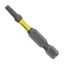 Hogert T10 - T40 Tamper Torx Power Screwdriver Bits (50 mm Length)