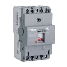 Hager Novello+ 32 Amp - 160 Amp MCCBs Thermal Magnetic Release - X160 (3 Pole & 25 kA)